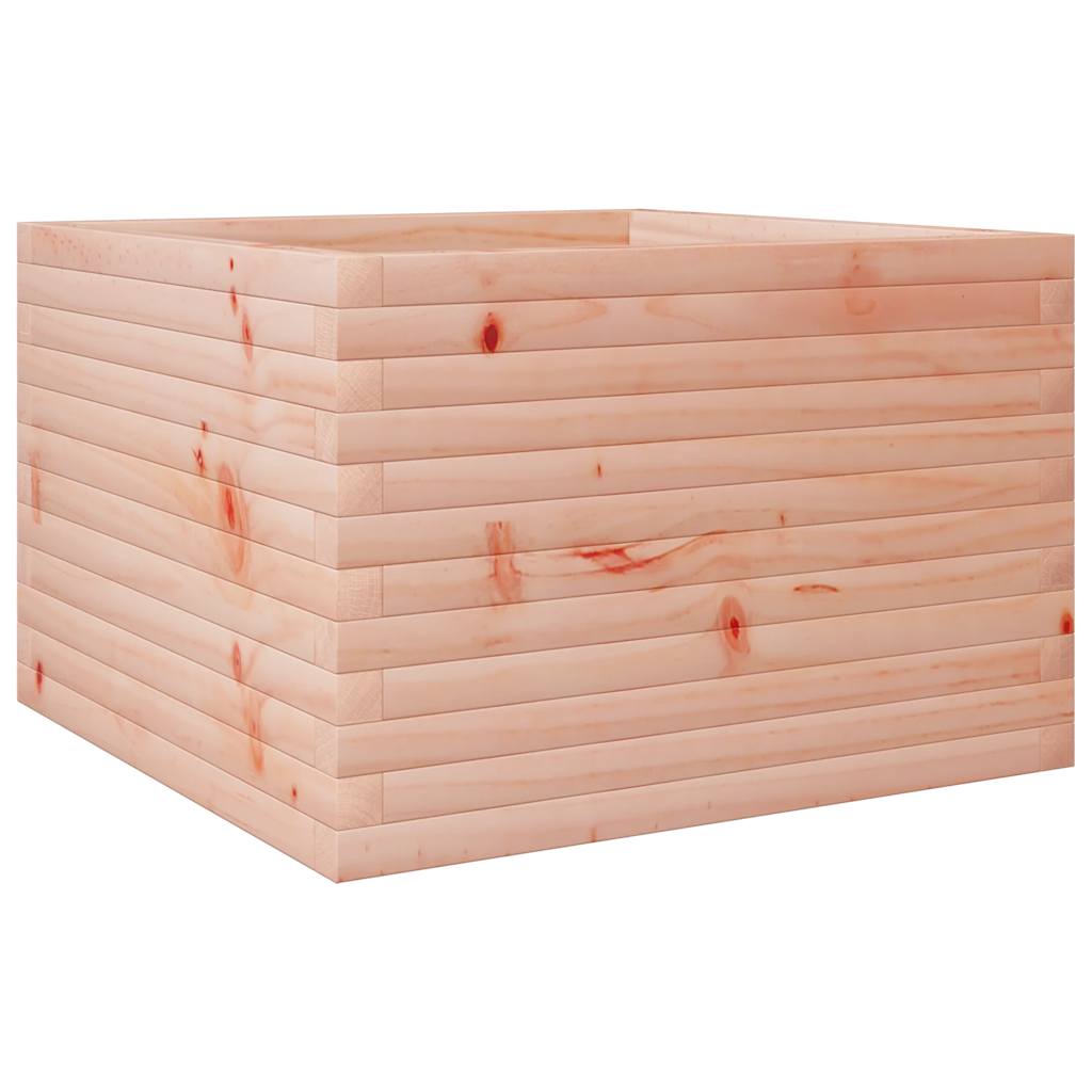 Jardinera Madera Maciza De Abeto Douglas 70x70x45,5 Cm_0