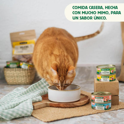 Caçarola de Frango Wild Balance para Gatos lata de 80g