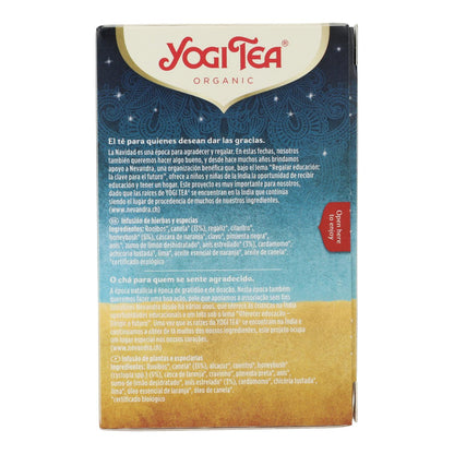 Yogi Tea BIO Chá de Natal 17 saquetas