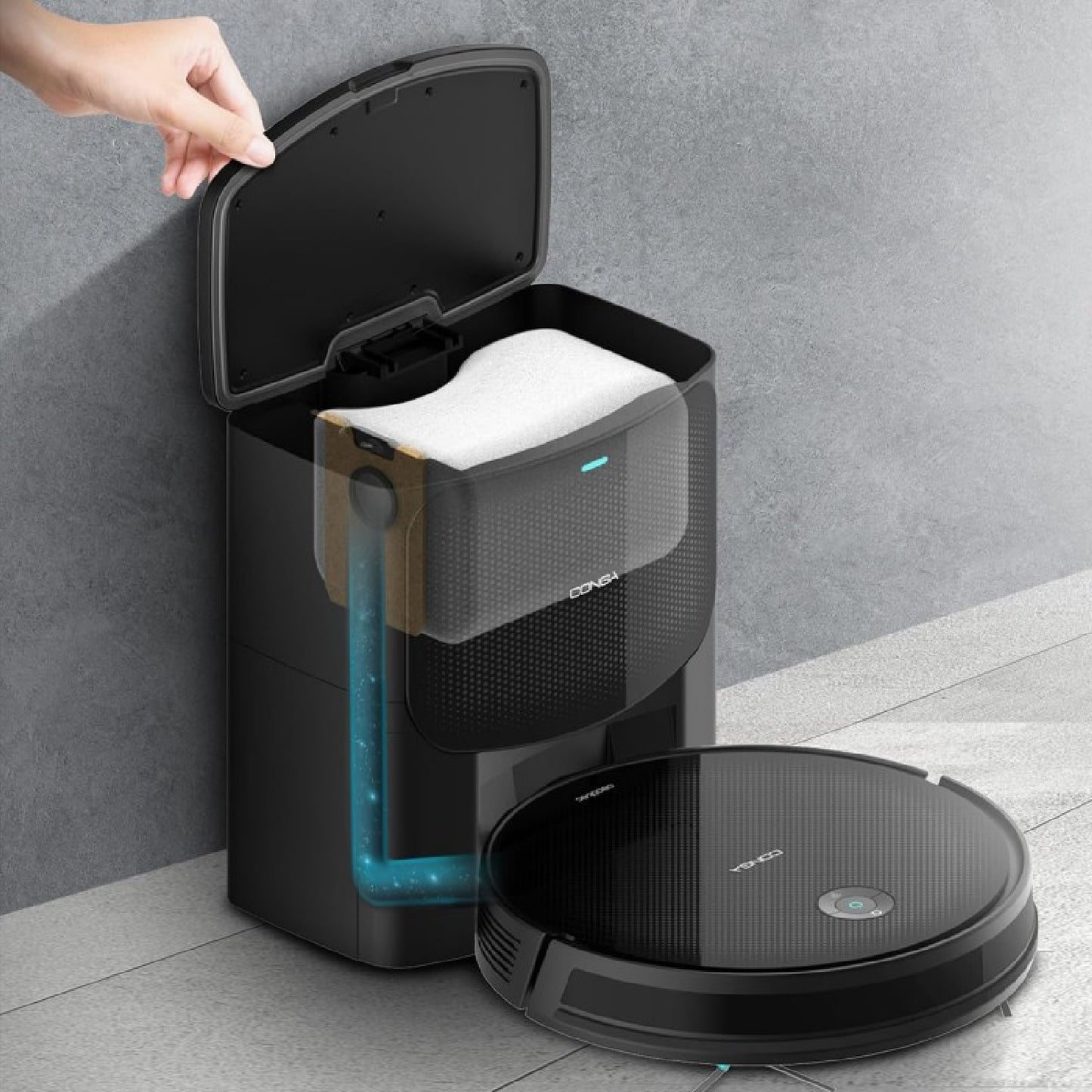 Cecotec Robot Aspirador Con Base De Autovaciado Conga 2299 Ultra Home X-treme T. Tecnología Giroscópica Limpieza Ordenad_3
