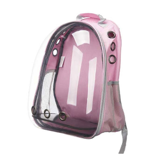Well Home - Mochila Para Transporte De Mascotas Rosa 33x43x26cm_0