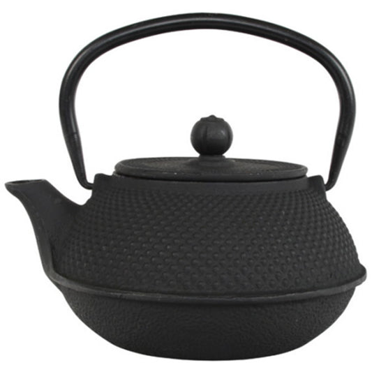 Tetera De Hierro Arare - 600ml, Tetera Negra_0