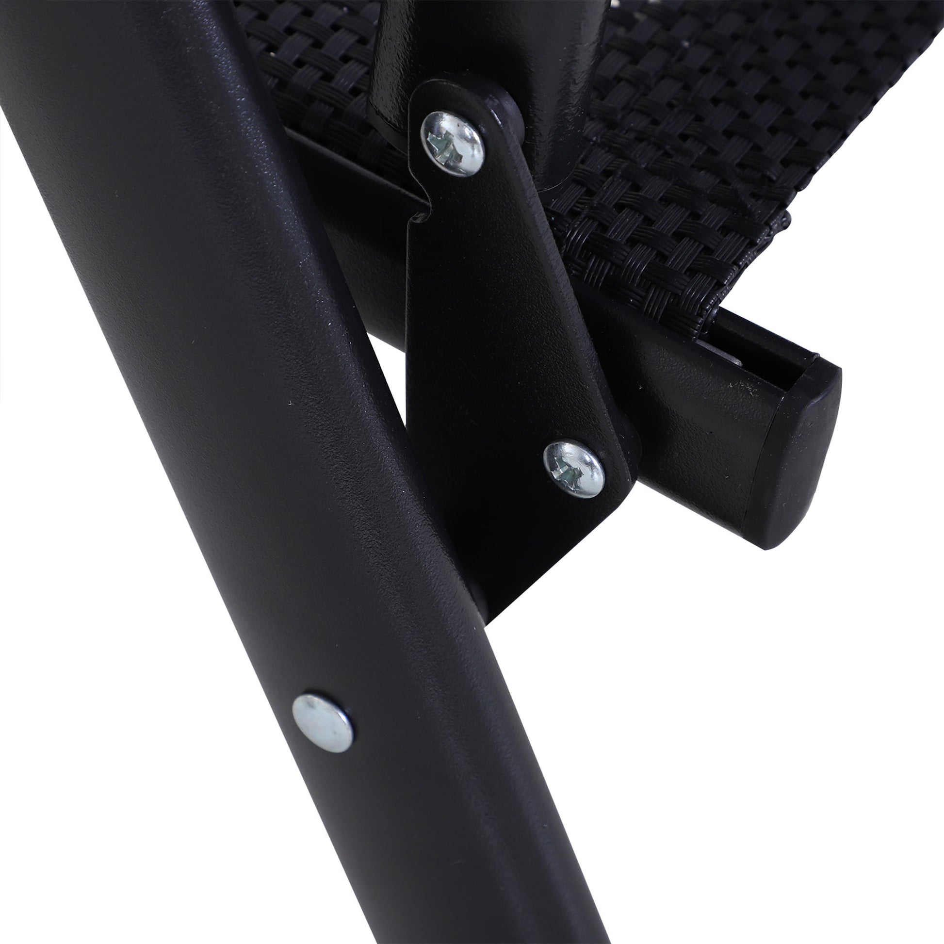 Outsunny Conjunto De 2 Sillas Plegables Con Reposabrazos Para Jardín O Terraza_3