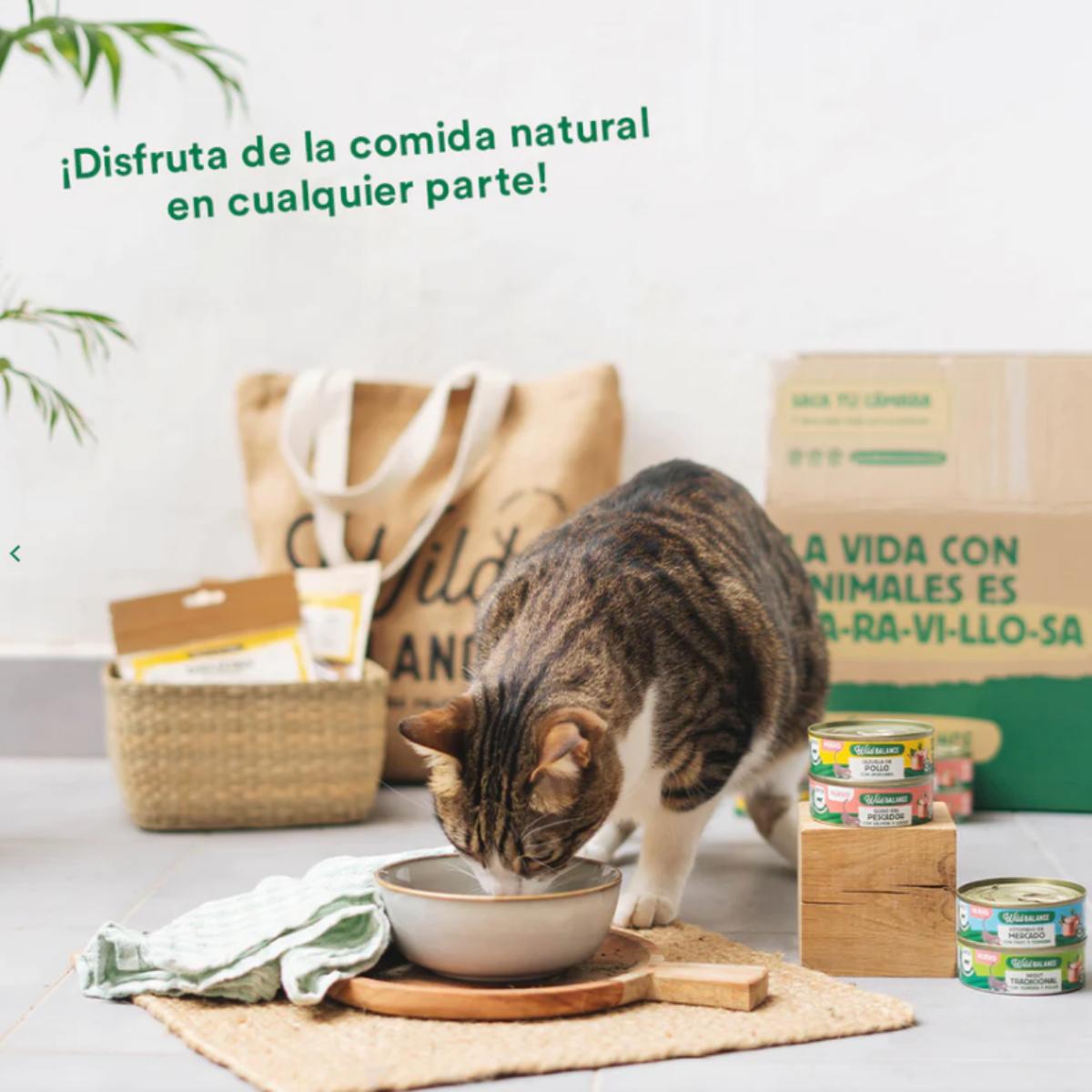 Ragu Tradicional de Carne e Frango Wild Balance para Gatos 80g
