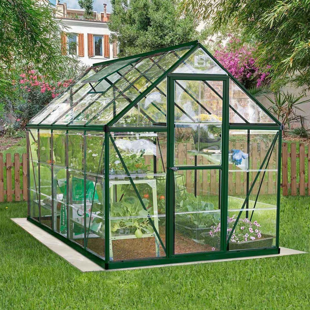 Estufa Harmony 306x185x208 cm verde 