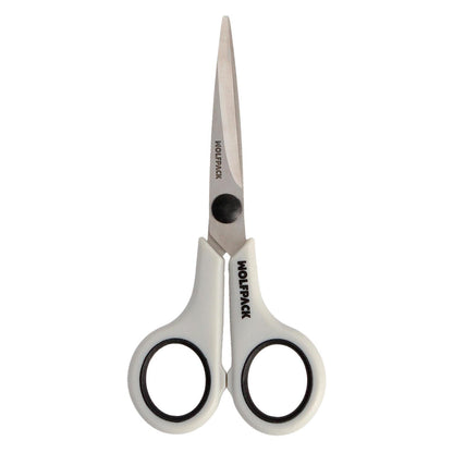 Tijeras Multiuso Acero Inoxidable 5,5 / 140 Mm. Hojas Acero Inoxidable, Mango Comodo Y Suave_0