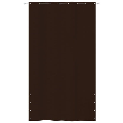 Vidaxl Toldo Pantalla Para Balcón Tela Oxford Marrón 160x240 Cm_1