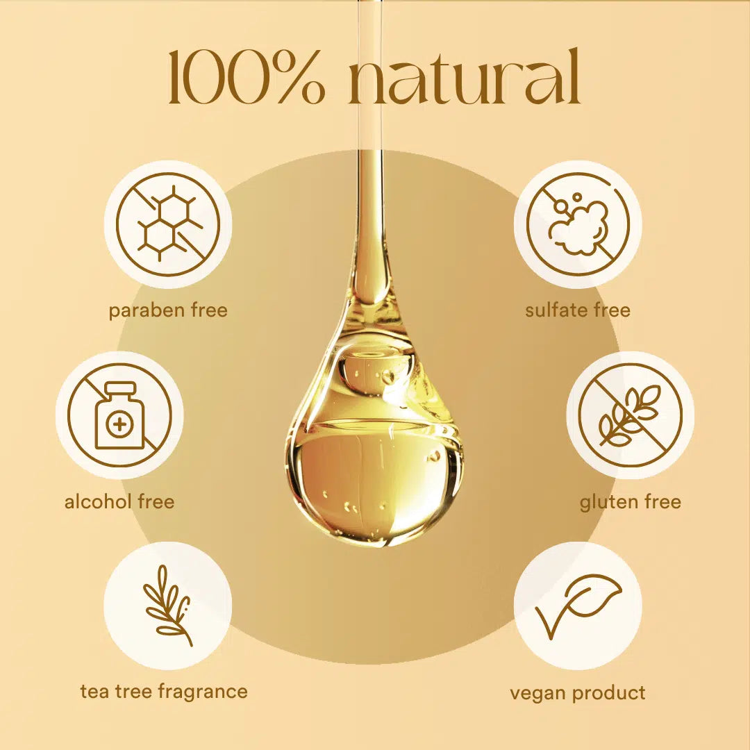 QKnatur - Champú Aceite Del Árbol Del Té 250 Ml. Elimina Caspa. Para El Picor Y La Irritación. Cuero Cabelludo Sensible_4