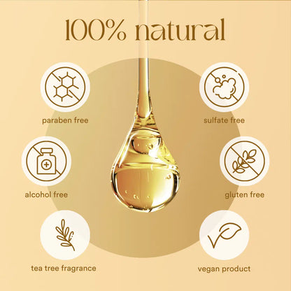 QKnatur - Champú Aceite Del Árbol Del Té 250 Ml. Elimina Caspa. Para El Picor Y La Irritación. Cuero Cabelludo Sensible_4