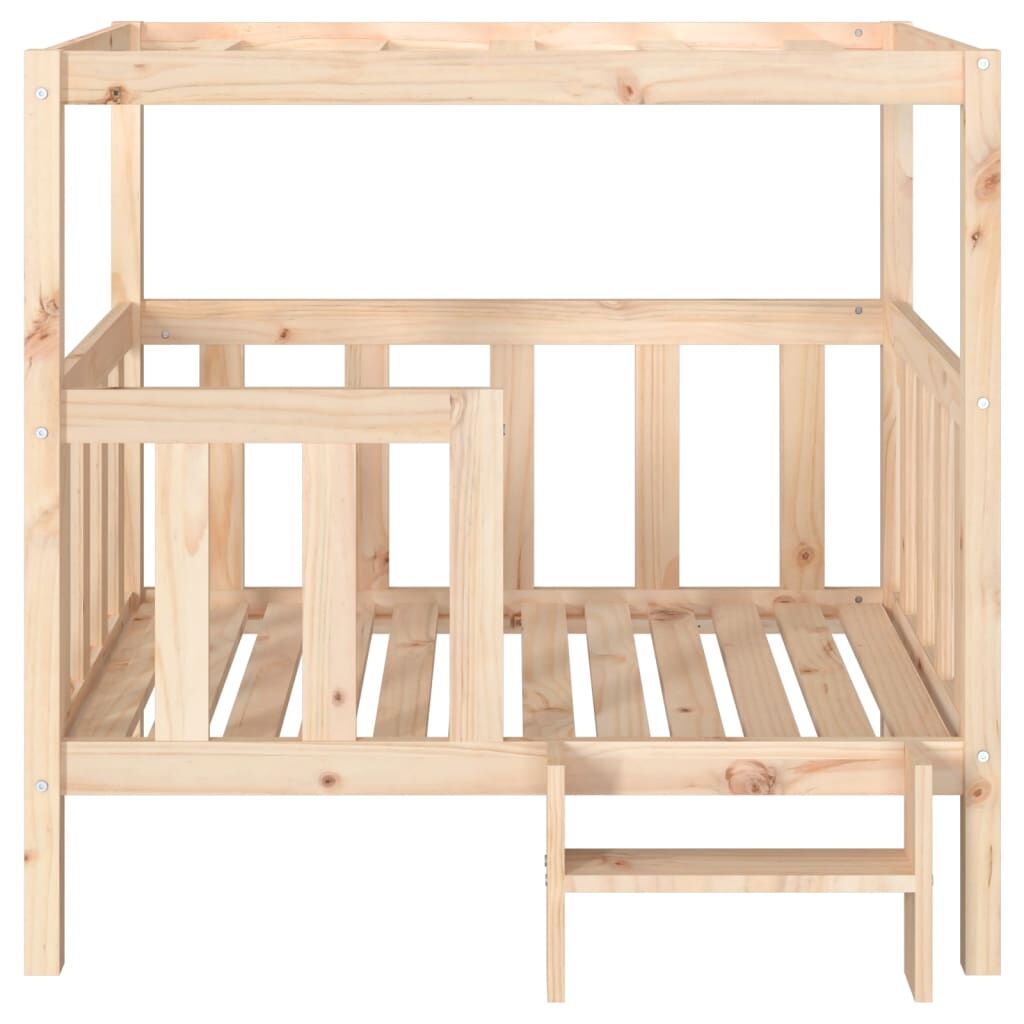 Vidaxl Cama Para Perros Madera Maciza De Pino 105,5x83,5x100 Cm_4
