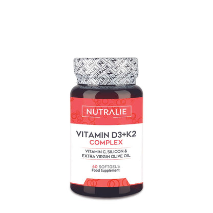 Nutralie Complexo Vitamina D3+K2 10000 UI + Vit C 60 cápsulas