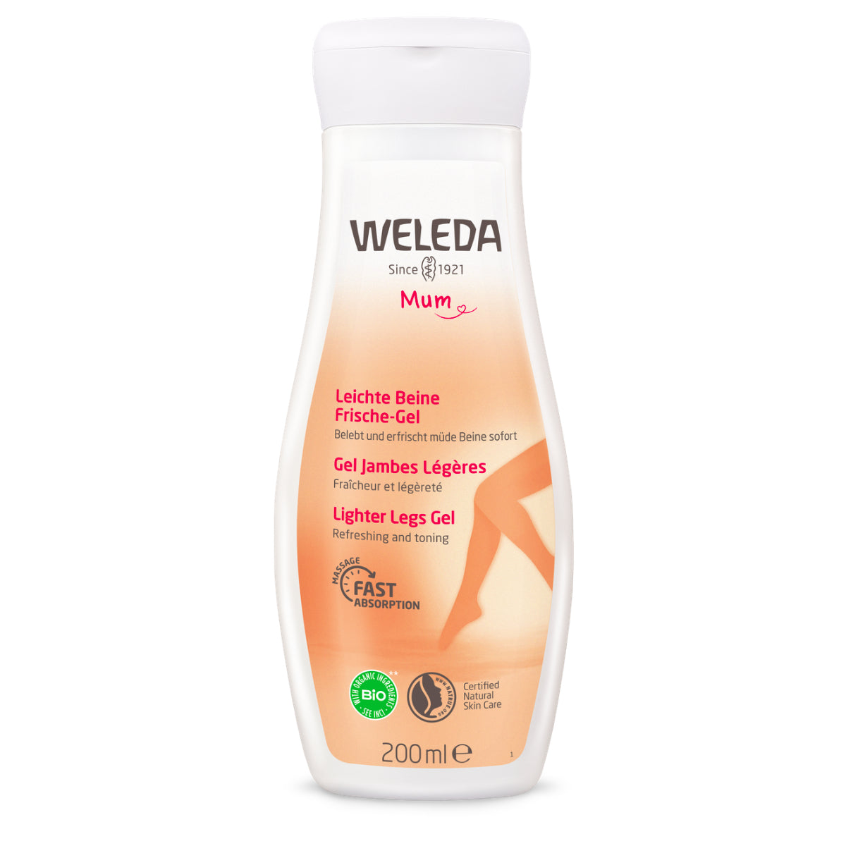 Gel para Pernas Leves Weleda 200ml