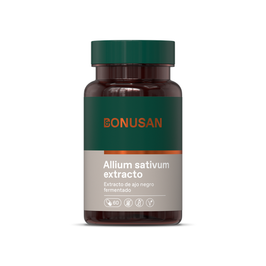 Extrato de Allium sativum Bonusan 60 cápsulas
