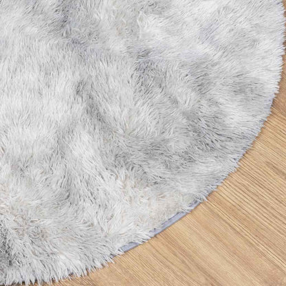 Vidaxl Alfombra De Pelo Largo Navarra Gris Claro 240x240 Cm Poliéster_3