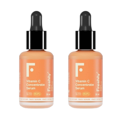 Embalagem de 2x Sérum de Vitamina C Concentrado Fresco 30ml