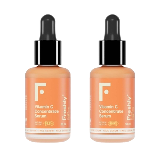 Embalagem de 2x Sérum de Vitamina C Concentrado Fresco 30ml