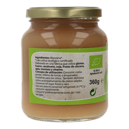 Compota de Maçã Biológica, 370 ml. Natursoy