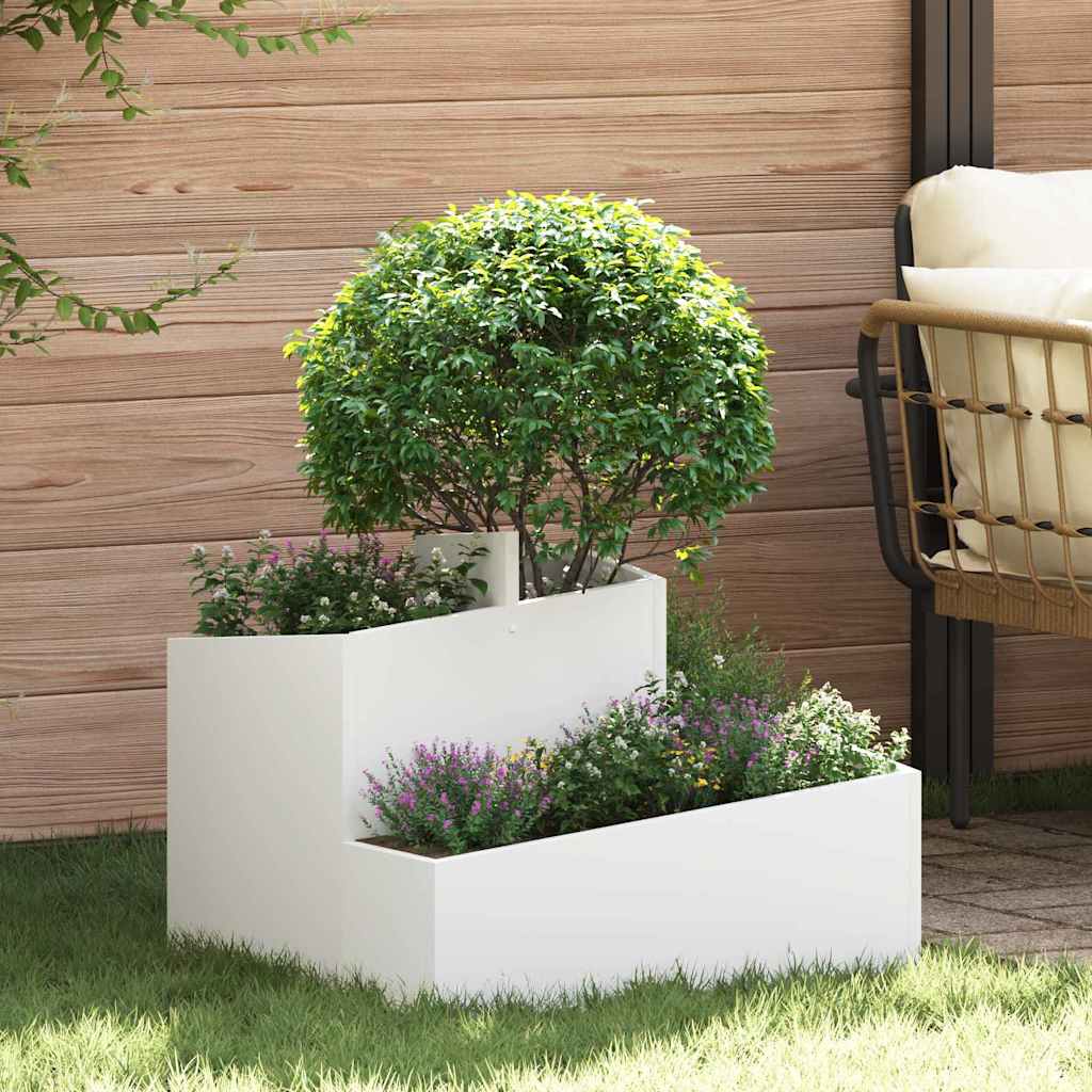 Macetero De Jardín 60 X 60 X 50 Cm Acero Laminado En Frío_1