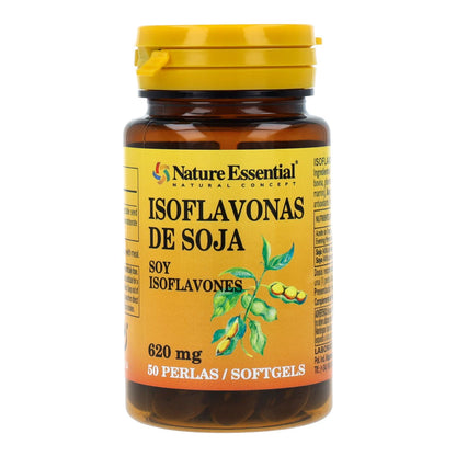 Isoflavonas de Soja 610 mg Nature Essential 50 Pérolas