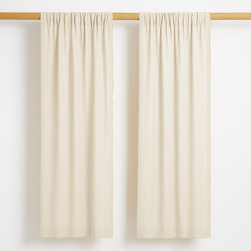Cortinas De Gasa De Algodón Orgánico Color Blanco Para Bebé_0
