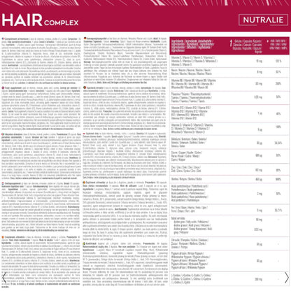 Pack 2x Nutralie Hair Complex + Biotina y Zinc Vitaminas Cabello 90 cápsulas