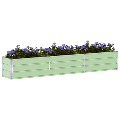Jardinera Verde Pastel 290 X 50 X 45 Cm Acero Galvanizado_2