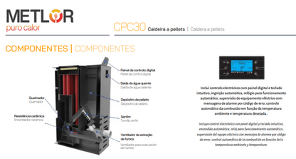 Calderas Pellets Metlor Modelo Cpc 30_3