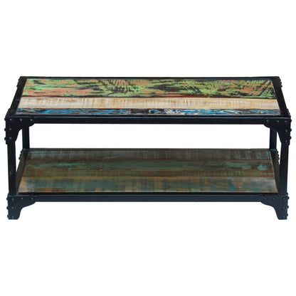 Mesa De Centro Madera Maciza Reciclada_4