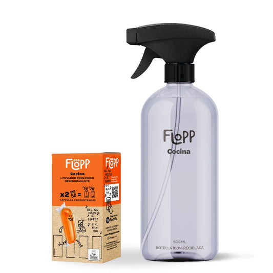 Garrafa de cozinha FLOPP ECO 500ml + recarga