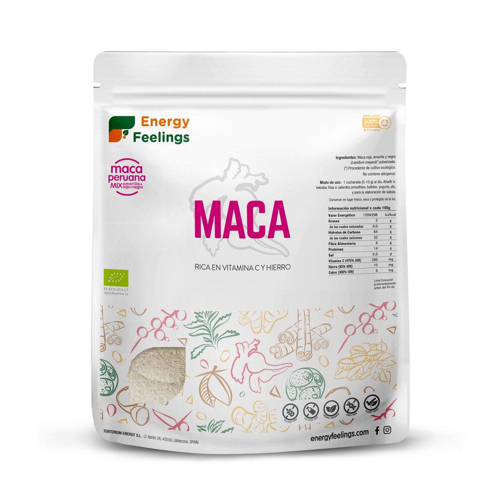 Pó de Maca Orgânica Energy Feelings 1kg