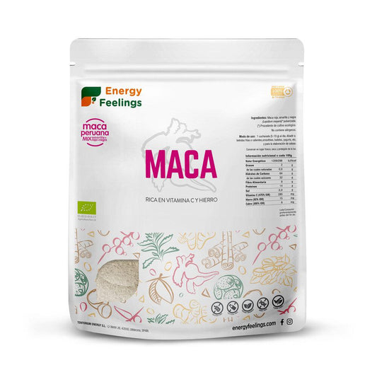 Pó de Maca Orgânica Energy Feelings 500 g