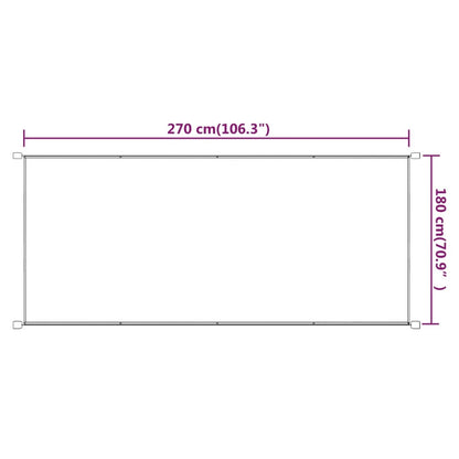 Vidaxl Toldo Vertical Tela Oxford Azul 180x270 Cm_2