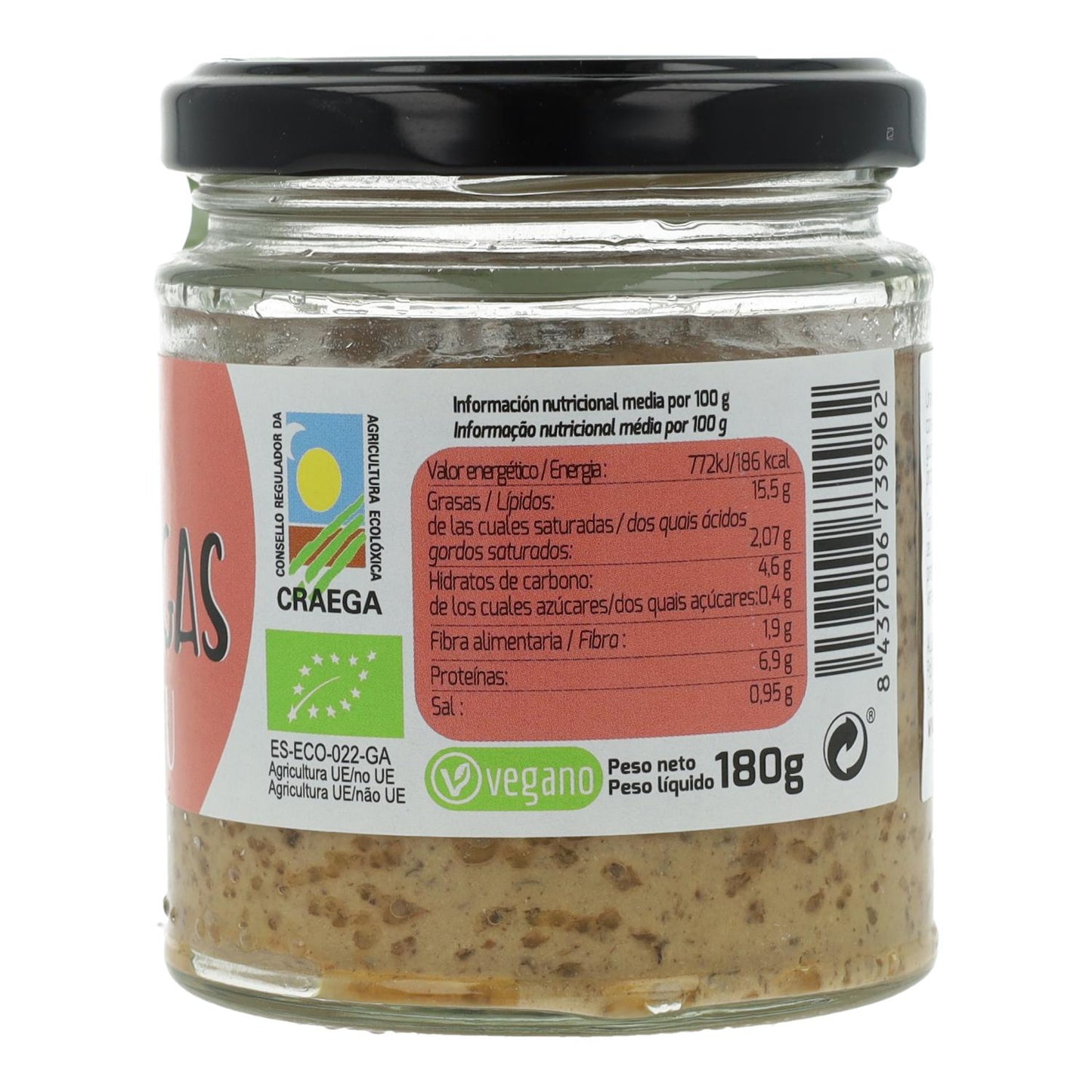 Patê de Alga Algamar 180 g