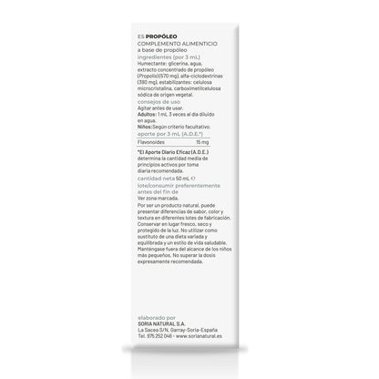 Embalagem de 2 Extratos de Própolis S. XXI Soria Natural, 50 ml