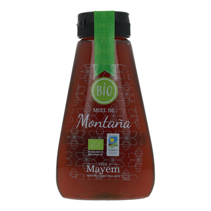 Mel orgânico da montanha Mayem anti-gotejamento 350 g