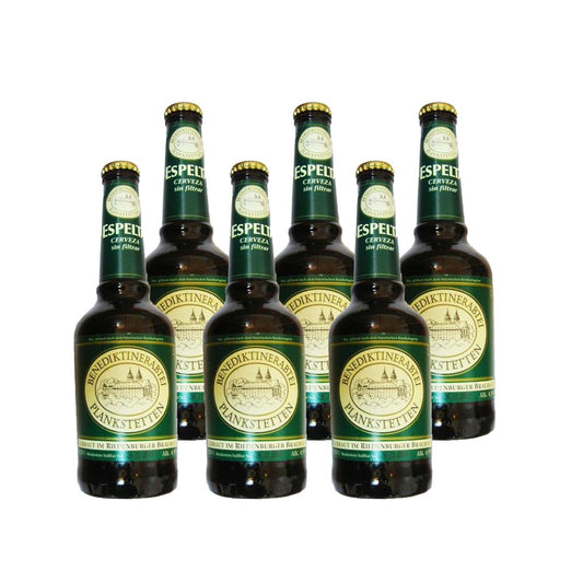 Embalagem de 6 cervejas de espelta B. Plankstetten, 33 cl