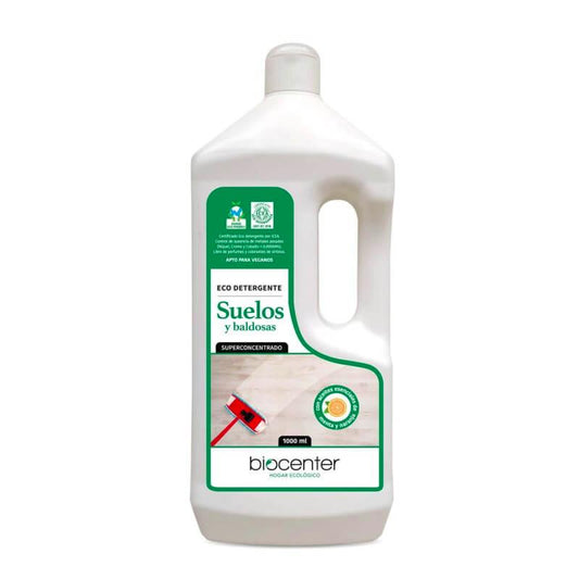 Detergente Ecológico Biocenter para Pavimentos e Superfícies Duras 1 L 