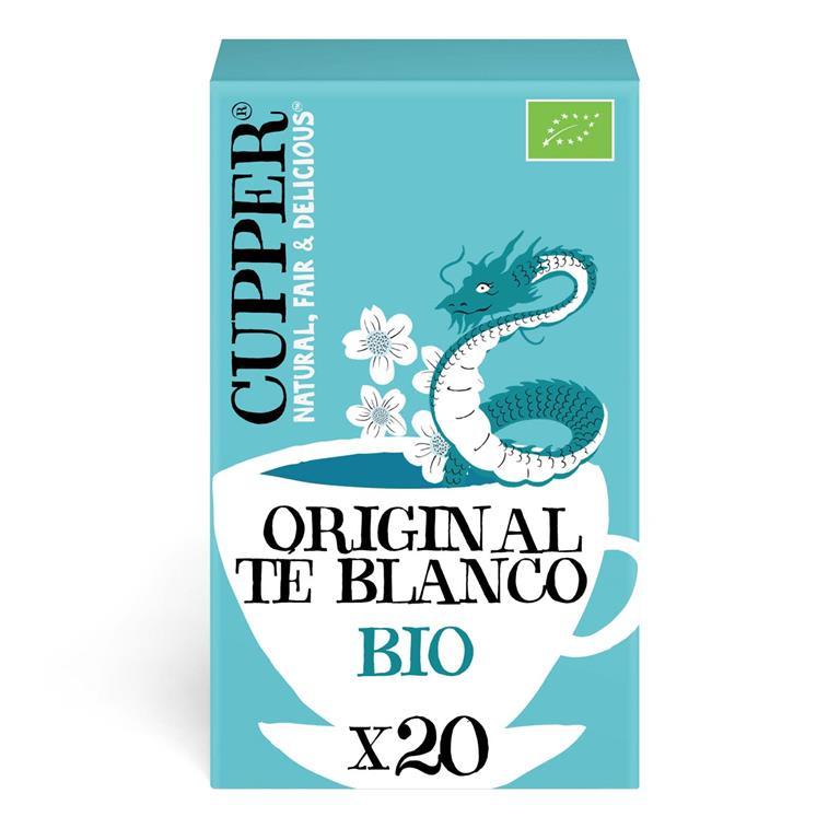 Bio Cupper Chá Branco Clássico 20 saquetas 