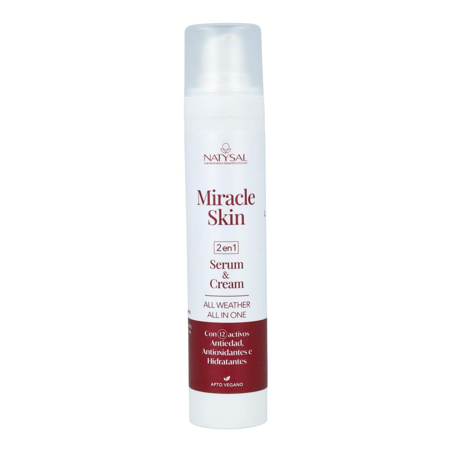 Miracle Skin Serum e Creme 2 em 1 Natysal 50 ml