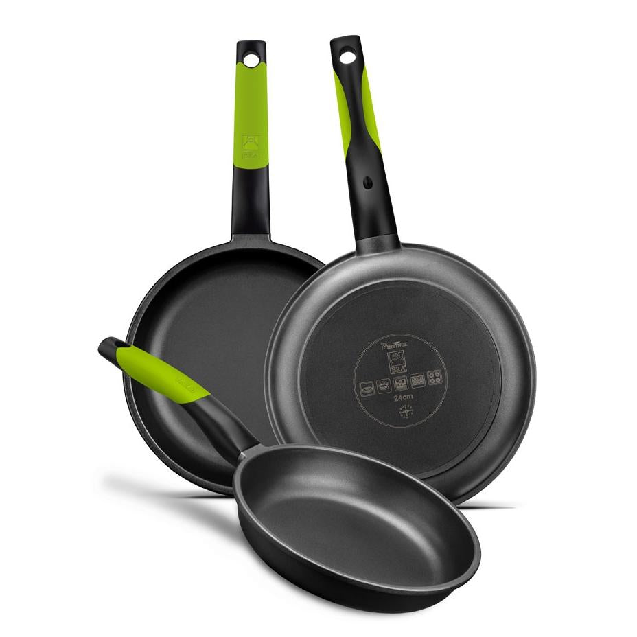 Frigideira Bra Prior ECO+ em alumínio fundido, 22 cm