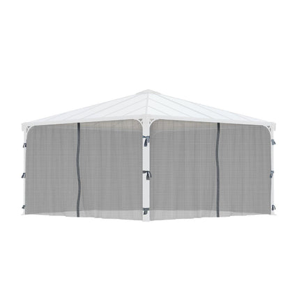 Conjunto de redes mosquiteiras para gazebo Palermo 4300 