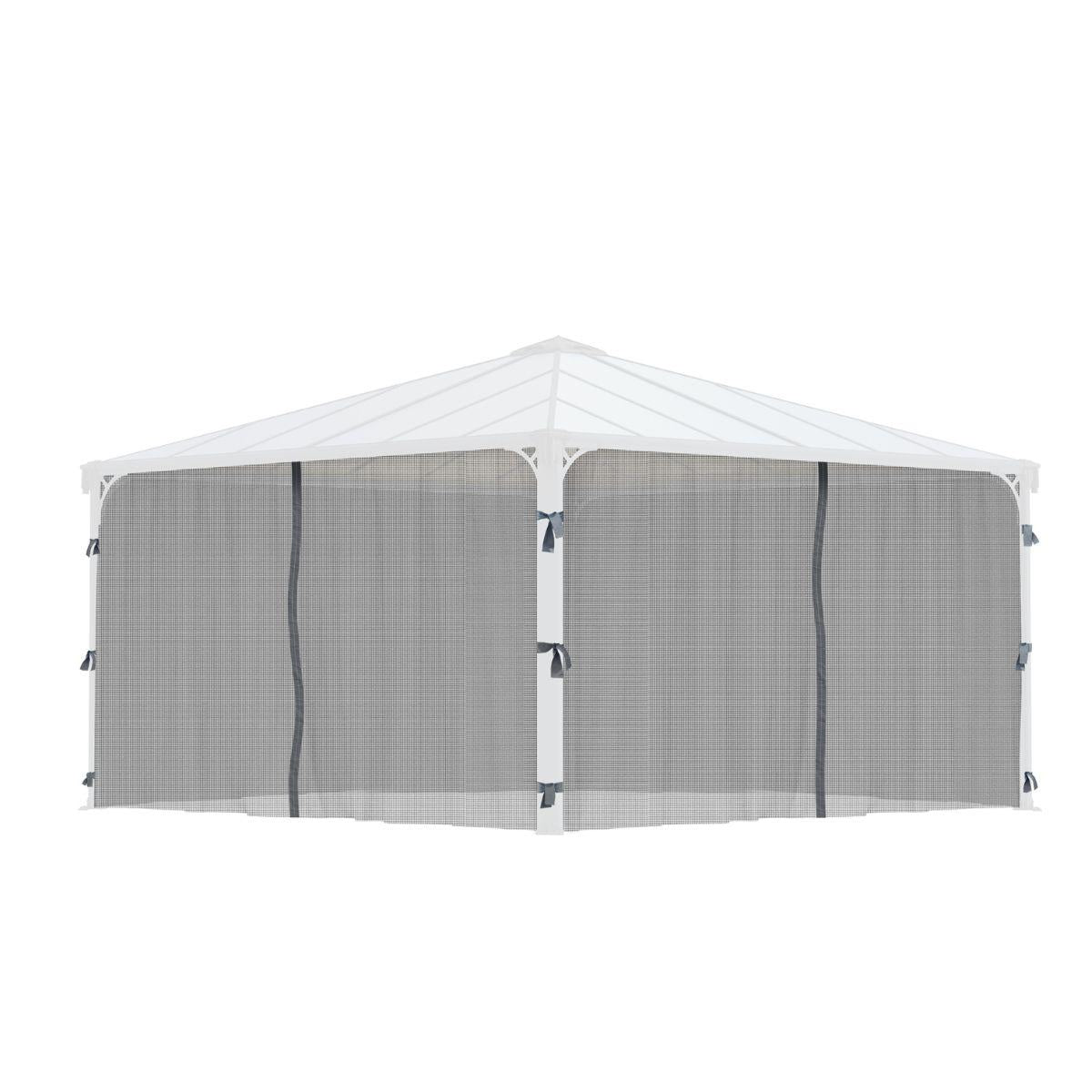 Conjunto de redes mosquiteiras para gazebo Palermo 4300 