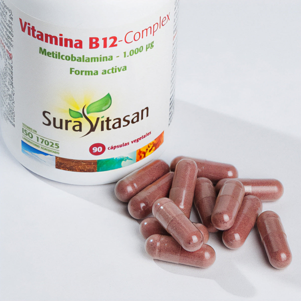 Complexo de vitamina B12, Sura Vitasan, 90 cápsulas