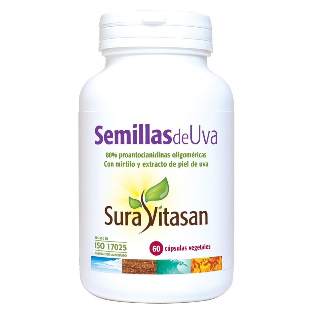 Semente de Uva OPC 60 Cápsulas Sura Vitasan