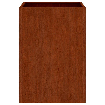 Jardinera De Acero Corten 52x48x75 Cm_5