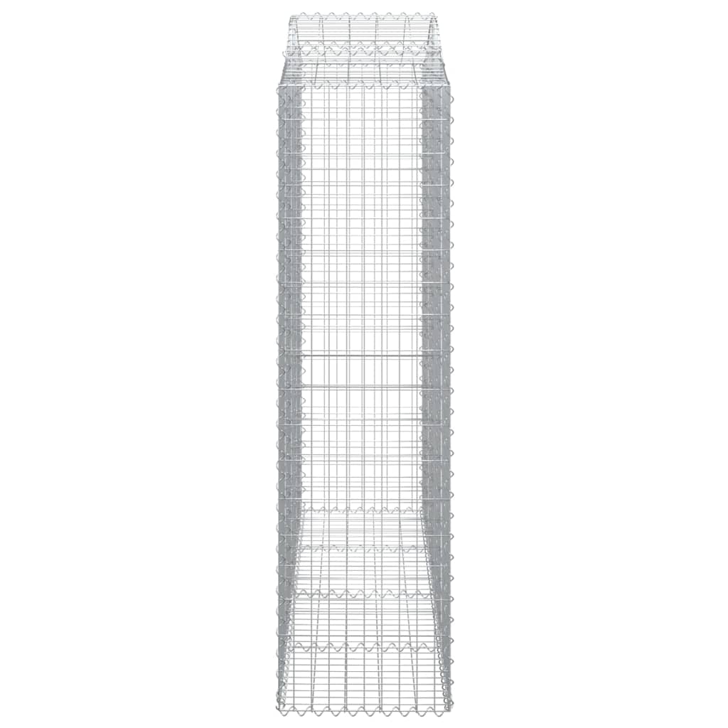 Cestas De Gaviones 4 Uds Forma De Arco Hierro 200x50x180/200 Cm_4
