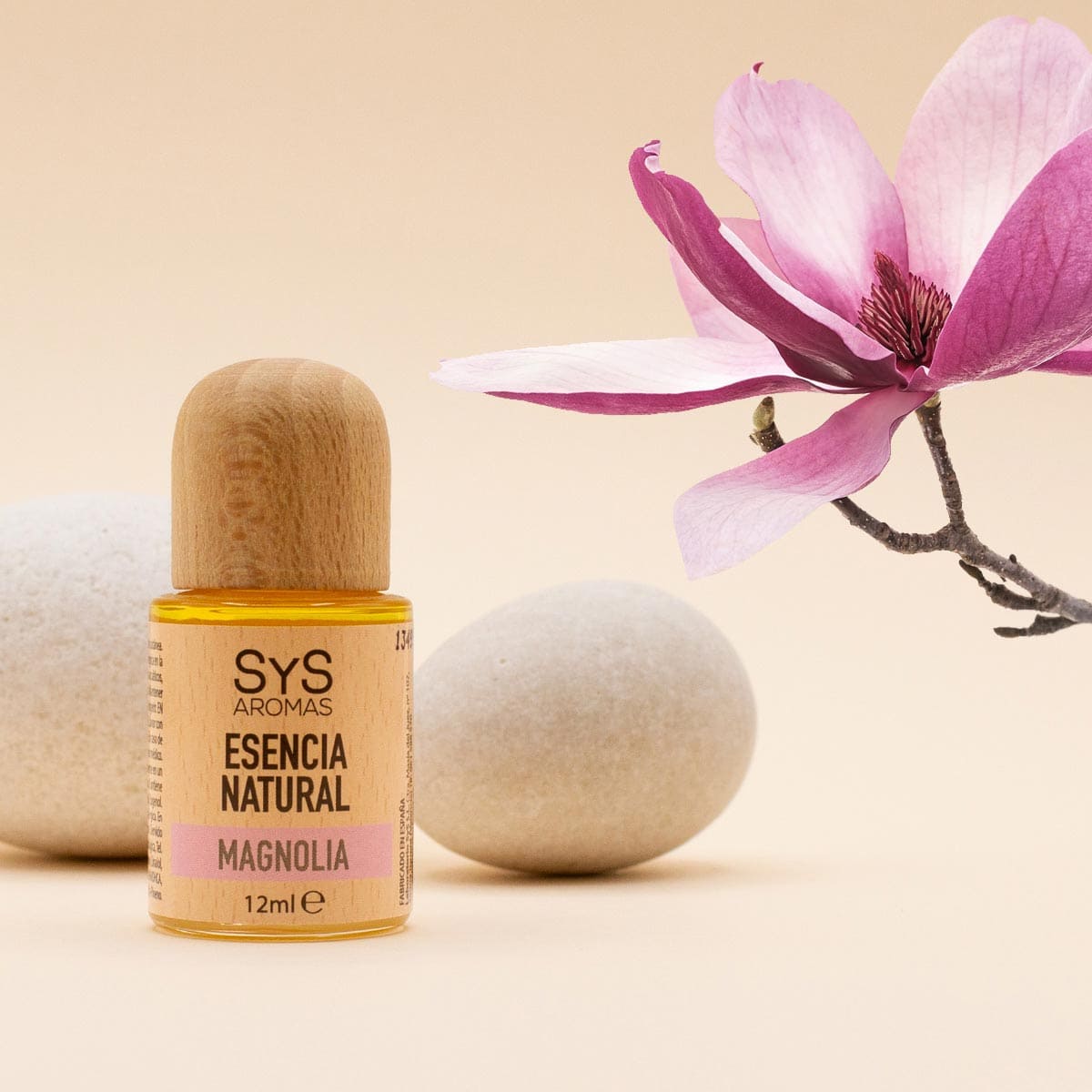 Esencia Natural Magnolia SYS Aromas 12 ml | Aroma Floral y Dulce | Para Quemadores y Humidificadores_1