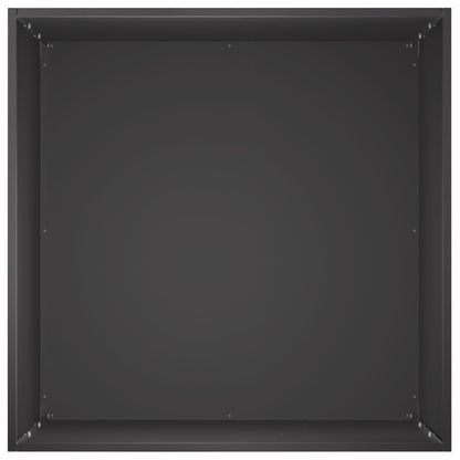 Macetero De Jardín 2 Uds. Negro 50 X 50 X 75 Cm_4