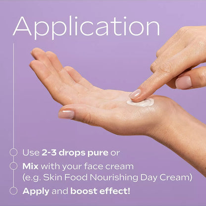 Gotas de reforço do soro hidratante com ácido hialurónico 30 ml