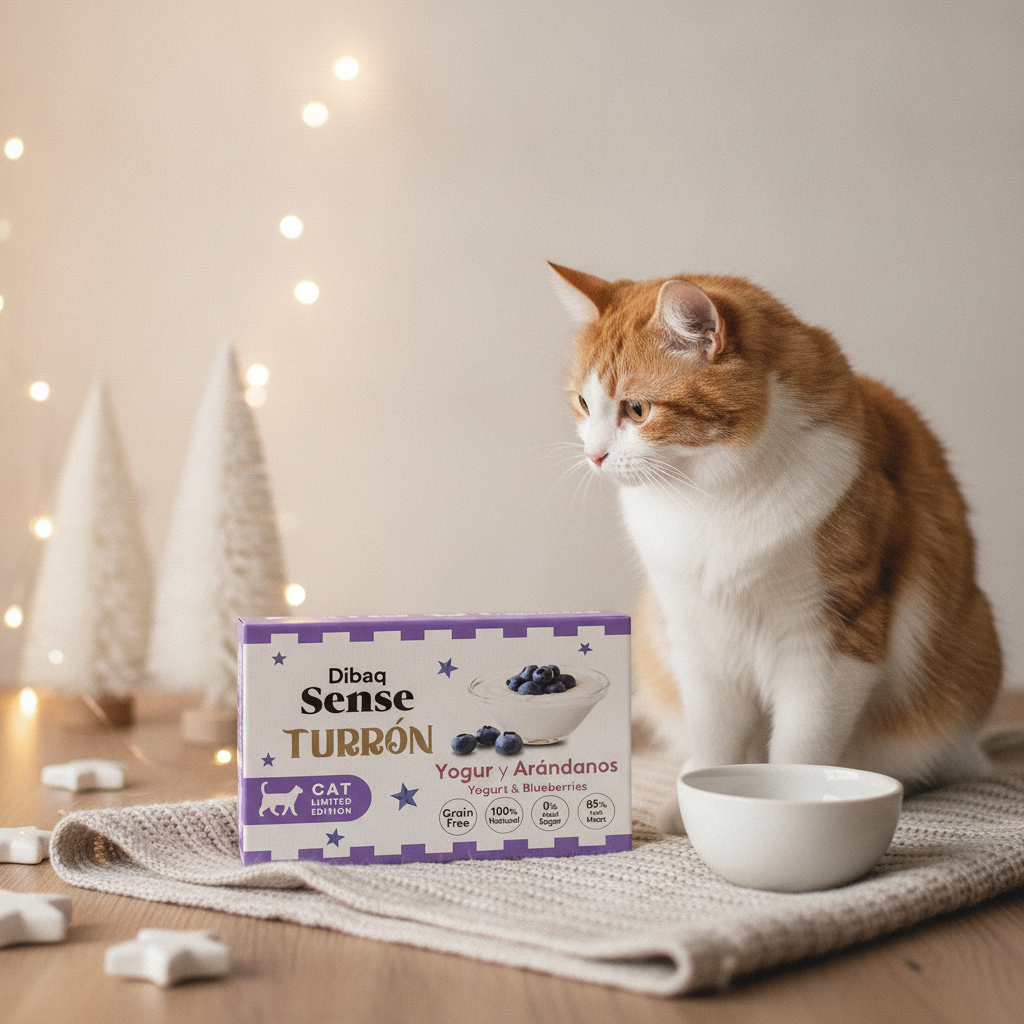 Dibaq Sense Turrón Para Gatos De Yogur Y Arándanos 100g_2